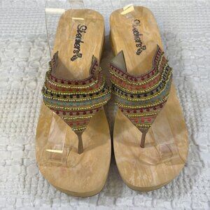Skechers Cali Women's Multicolor Shoes/Sandals Sz 10 SKU 4794